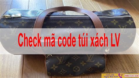 check code túi xách Lv